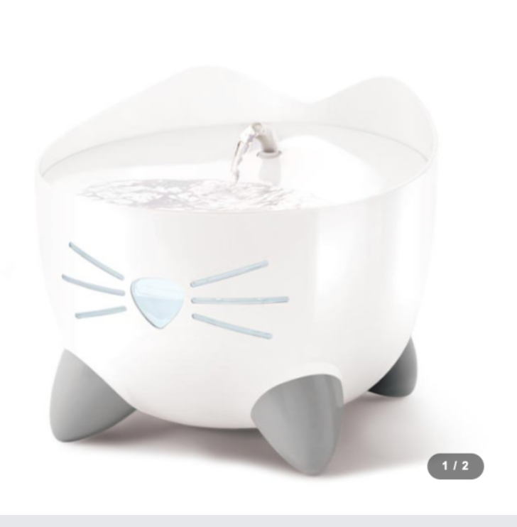 Catit Pixi 噴泉式貓貓飲水機 (白色)